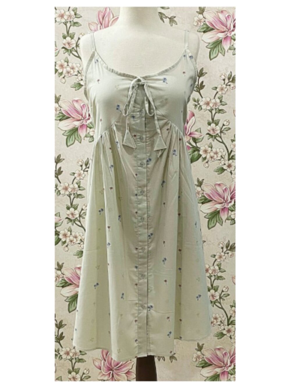 SoieRose 100% Cotton Victorian Cottagecore Vintage Nightgown - SR-1305
